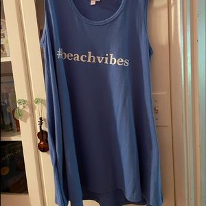 EUC Lularoe Eliana swing tank